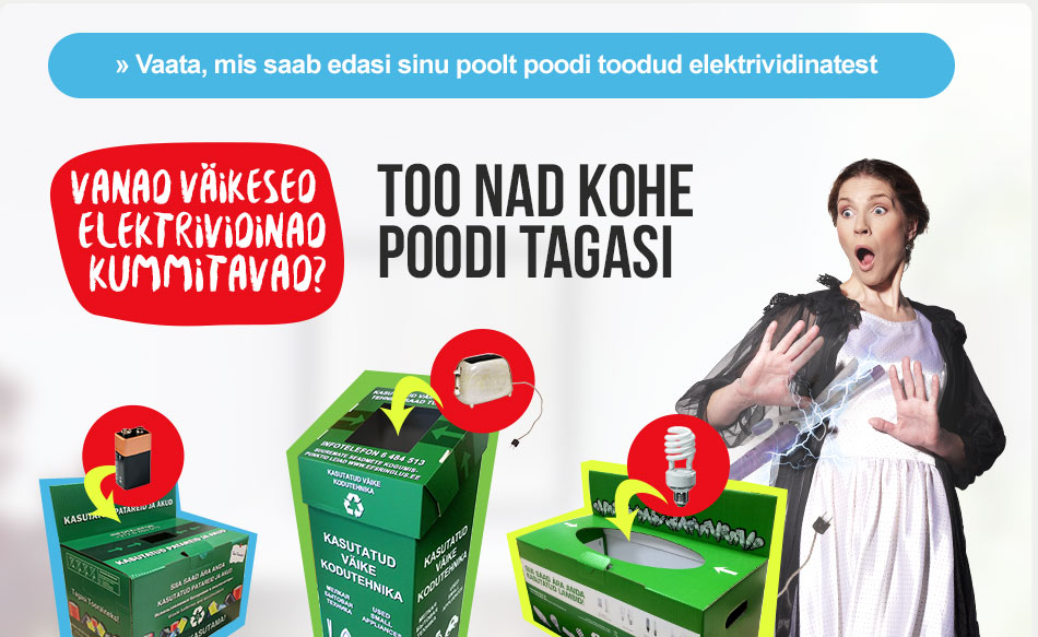 Kasutud elektriseadmed hakkavad sind kummitama